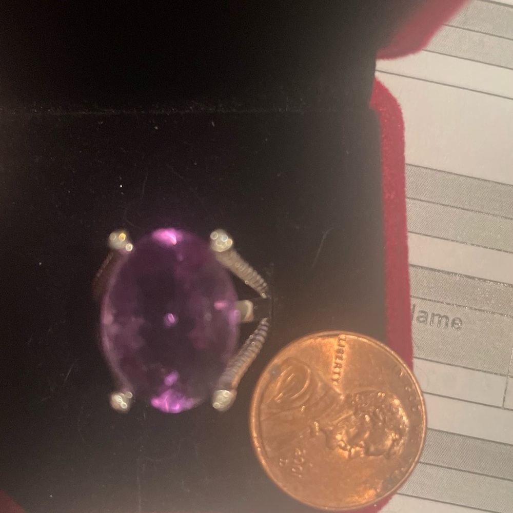 Amethyst ring